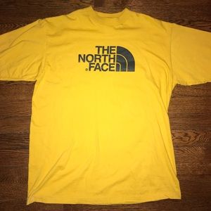 Yellow The North Face (TNF) Shirt